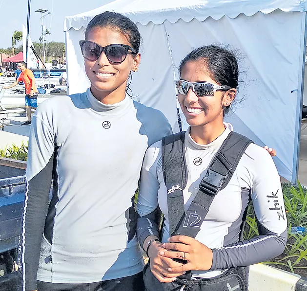 Sailors overcome court battle, disqualification to win 3 medals - Sakshi
