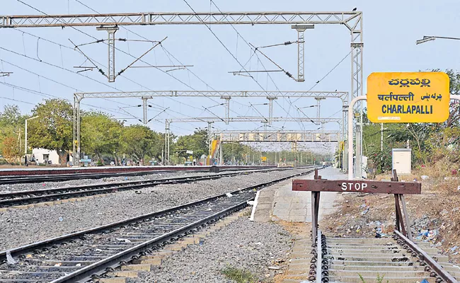 MMTS Railway Project Delayed In Hyderabad - Sakshi
