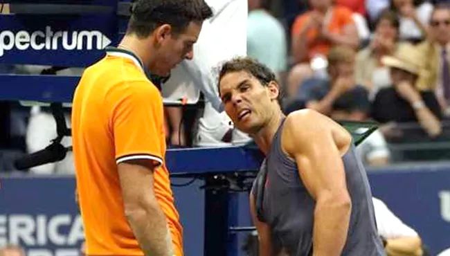 del Potro Reaches Final As Rafael Nadal Retires With Knee Injury - Sakshi