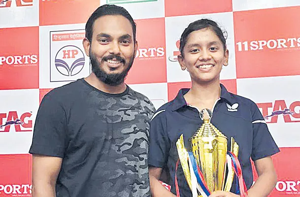  City Sreeja pockets WZ youth girls table tennis title - Sakshi
