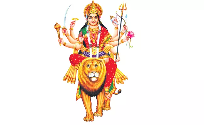 Durga,mma Navratri celebrations - Sakshi