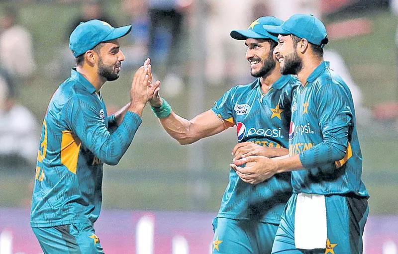 Pakistan beat Australia by 45 runs in 5th T20 Match - Sakshi