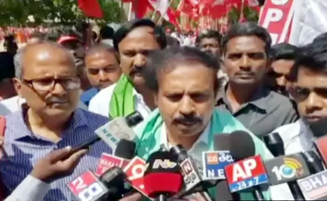 CPI Leader K Ramakrishna Fires On TDP Leaders - Sakshi