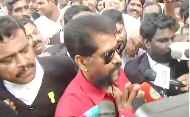 Madras Court Refuses To Remand Tamilnadu Journalist Nakkeeran Gopal - Sakshi