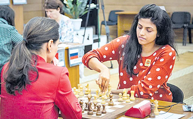 World women's chess championship Dronavalli is another draw - Sakshi