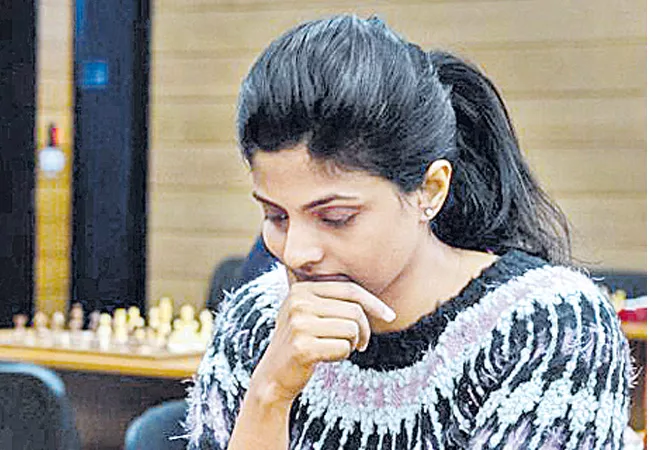 World Chess Championship:harika  prequarters Lost luck - Sakshi