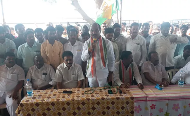 Khammam Congress Rebel Radha Kishore Slams Congress High Command - Sakshi