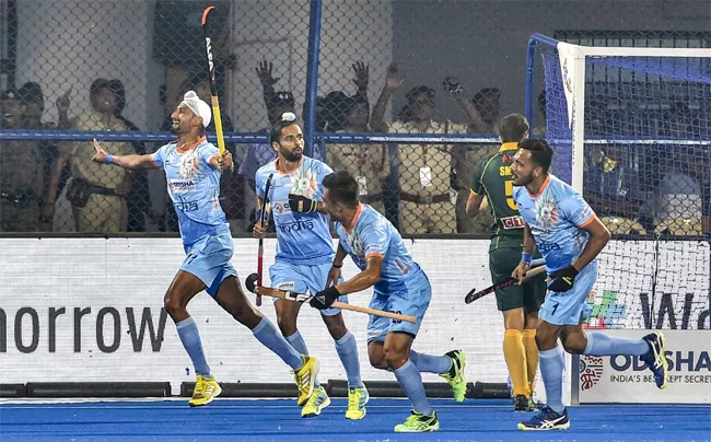 India Win Their Opening Encounter 5-0 In 2018 Hockey World Cup 2018 - Sakshi