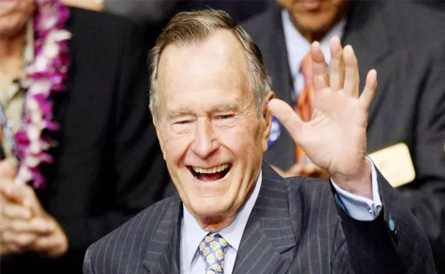 US Former President George HW Bush Passed Away - Sakshi
