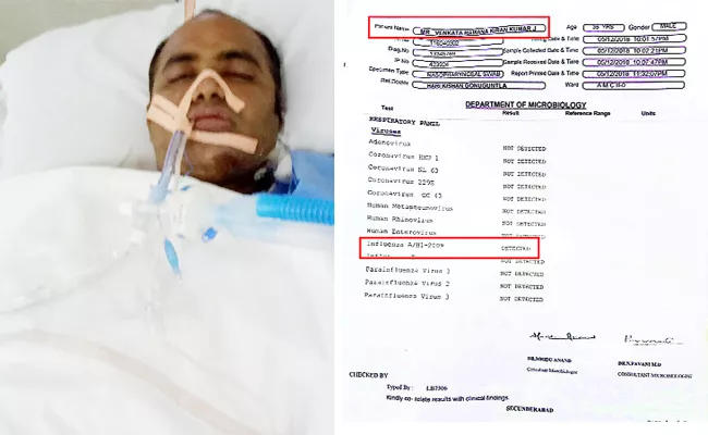Jangareddy Kiran Kumar Died With Swine Flu - Sakshi