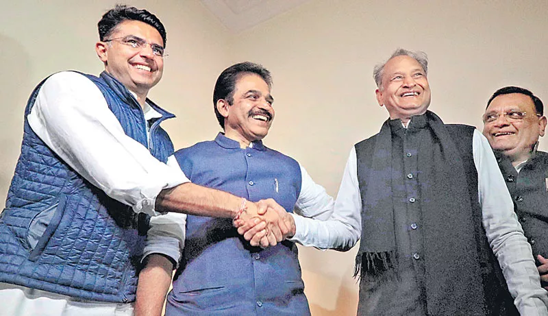 congress party decides who is rajasthan cm - Sakshi