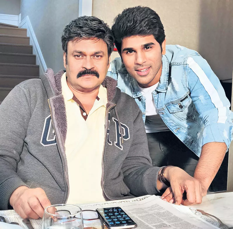 real life uncle becomes reel life father for allu sirish abcd - Sakshi
