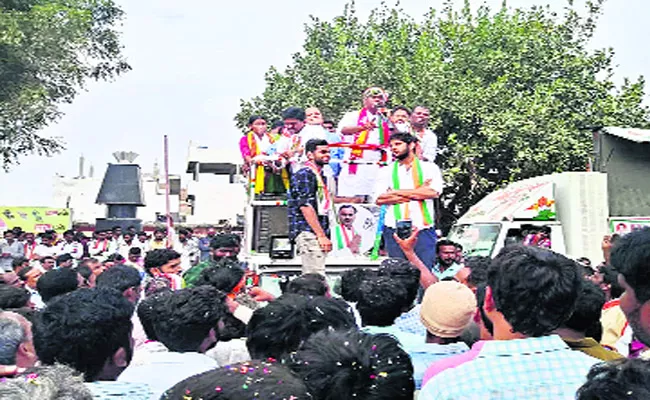 Congress Candidate Komatireddy Rajagopal Reddy Campaign In Munugodu - Sakshi