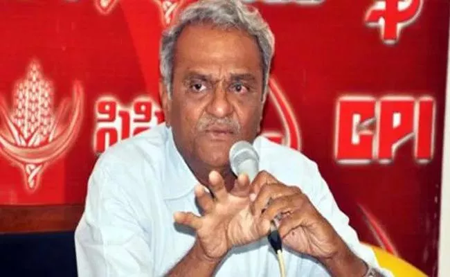 CPI Narayana Criticises BJP Over Sabarimala Issue - Sakshi