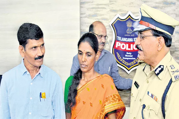 former Maoist Sudhakar and Neelima couple surrendered before the DGP - Sakshi