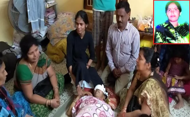 Woman Eyes Donated Two Blind People - Sakshi