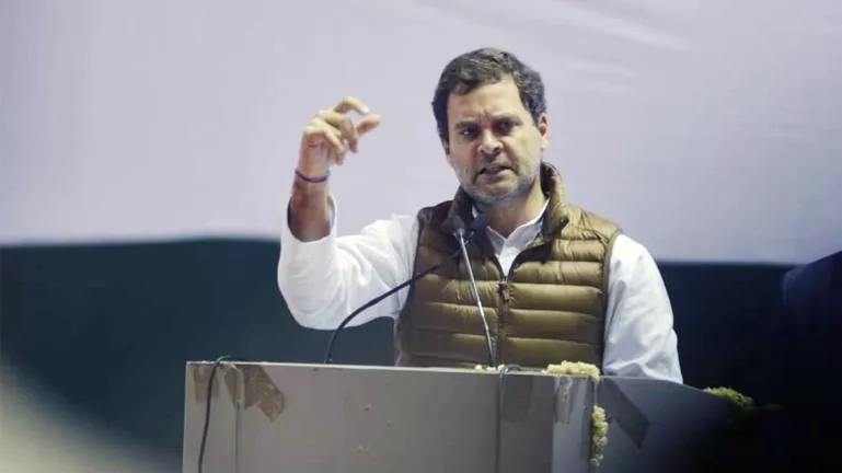 Rahul Says Fear Is Visible On Modis Face   - Sakshi