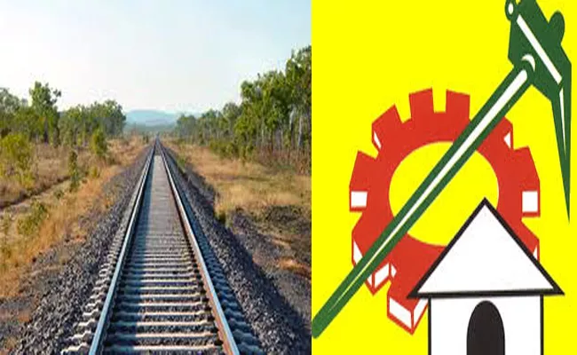 TDP MPs Has Failed To Construct Palliation-Kothagudem Railway Line - Sakshi