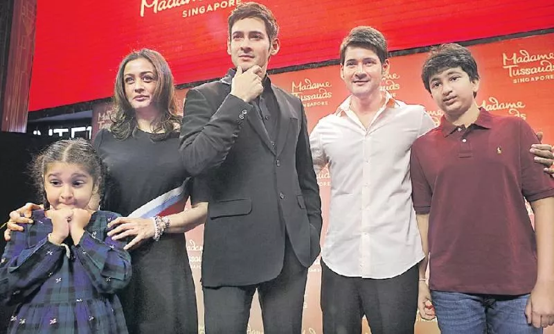 Mahesh Babu gets a wax figure at Madame Tussauds museum in Singapore - Sakshi