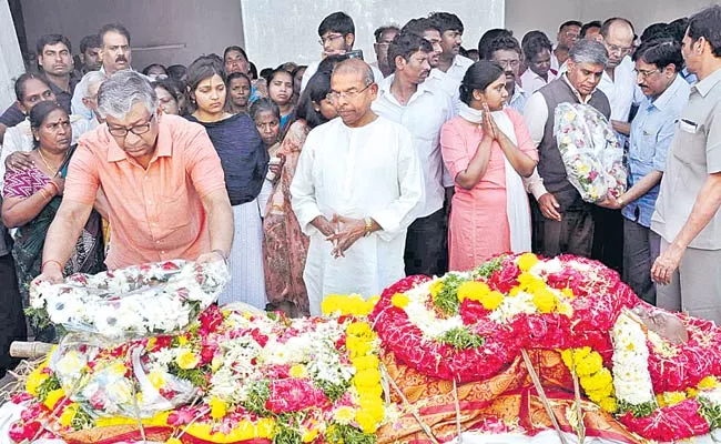 Justice Ramaswamy Funeral In Rayadurgam - Sakshi