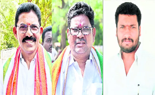 Congress And BJP Candidates Target On TRS Candidates - Sakshi