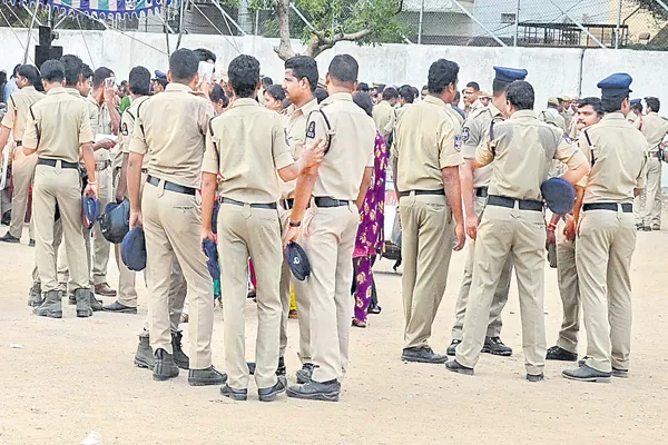 Police afflicted with a severe work stress - Sakshi