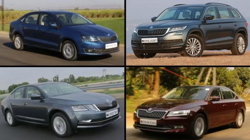 Skoda Cars Available With Benefits Of Upto Rs 1.75 Lakh - Sakshi