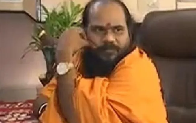 Swami Vairagyanand Seeks Go-Ahead For Immolation - Sakshi