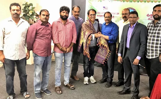TANTEX Felicitated Vandemataram Srinivas In Dallas - Sakshi