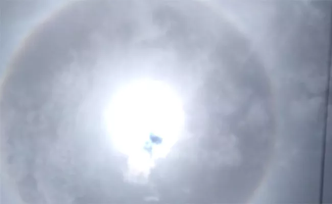 Strange Rings Around the Sun In The Sky - Sakshi