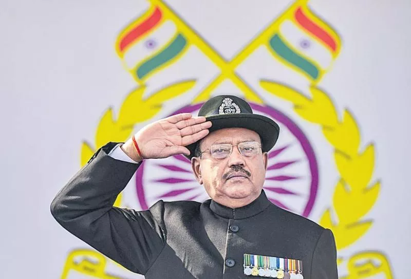 Ajit Doval Stays As National Security Adviser, Gets Cabinet Rank With five years - Sakshi