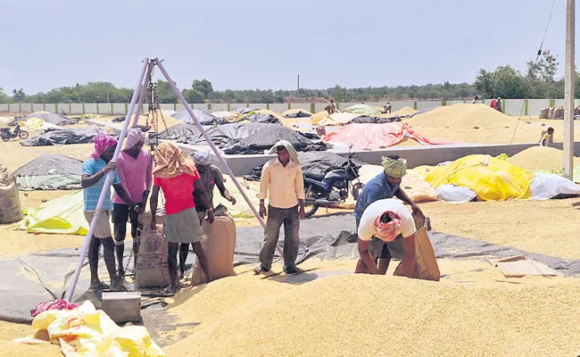 Grain Farmers Problems In Medak - Sakshi