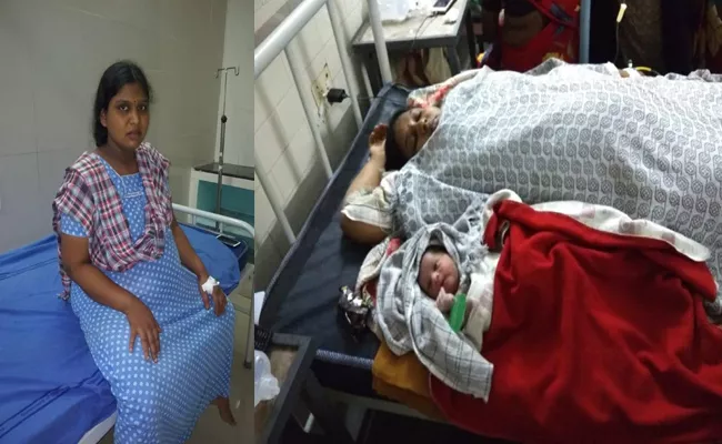 Irresponsible Doctors In Godavarikhani Government Hospital - Sakshi