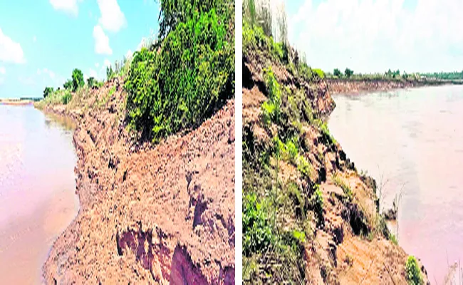 Atreyapuram Lanka lands Disappearing At Sea Costel Area In Eastgodavari - Sakshi