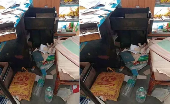 burglar leaves a letter to shop owner in Cuddalore district  - Sakshi