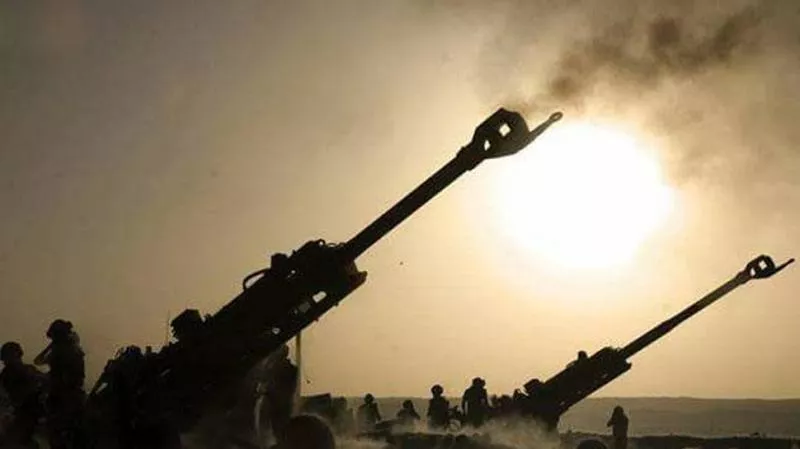 Indian Army Uses Bofors Guns To Silence Pakistans BAT - Sakshi