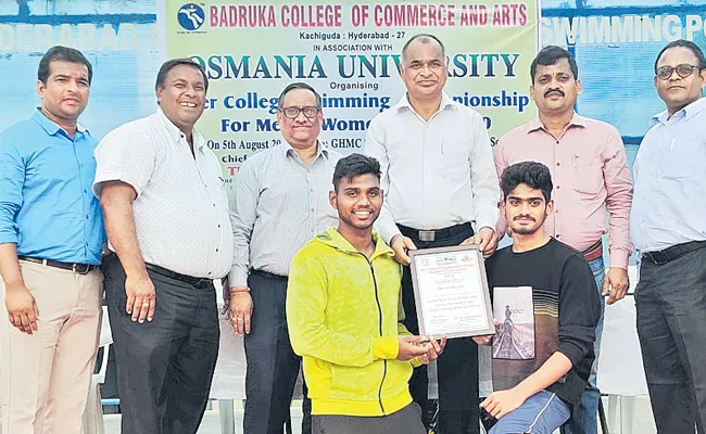 Siddarth Degree College Wins Overall Championship - Sakshi