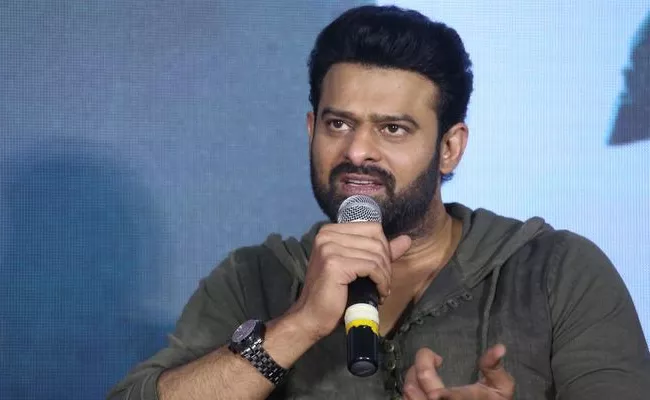 Prabhas Spoke to Media For The First Time After the Release of Saaho - Sakshi