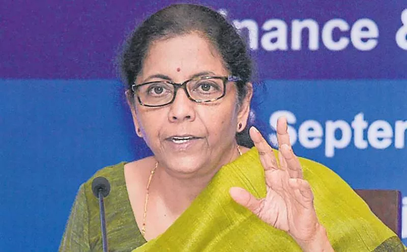 Nirmala Sitharaman cuts corporate taxes for domestic - Sakshi