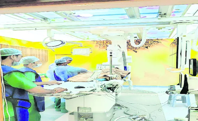 Cath Lab Services in Guntur Hospital - Sakshi