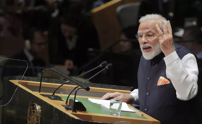 PM Narendra Modi Wonderful Speech At UN General Assembly - Sakshi