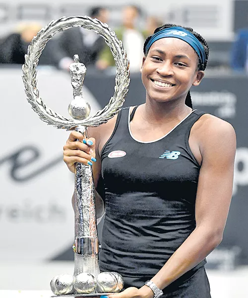 Coco Gauff Becomes Youngest Tennis Titlist In 15 Years - Sakshi
