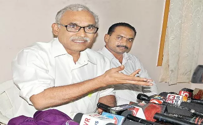 CPM Leader Raghavulu Make Allegations On TDP - Sakshi