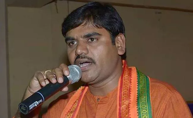 BJP State Vice President Vishnuvardhan Reddy Criticized Chandrababu - Sakshi