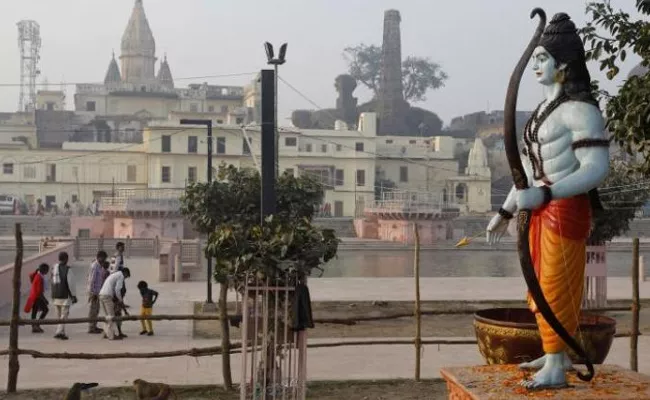 Work Begins For Ayodhya Ram Temple - Sakshi