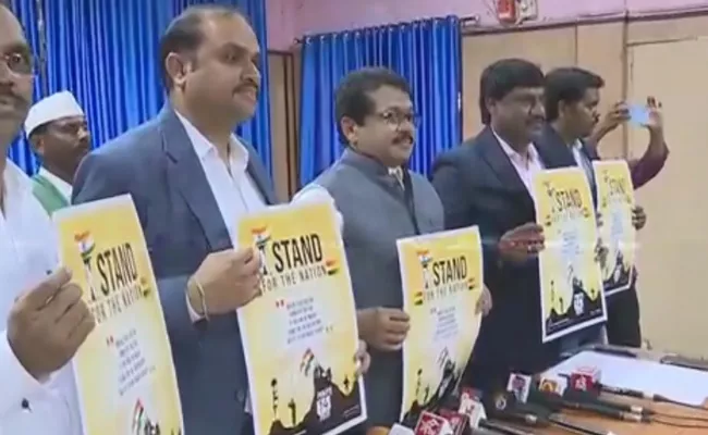Stand For The Nation Programme Is Tribute To Pulwama Martyrs - Sakshi