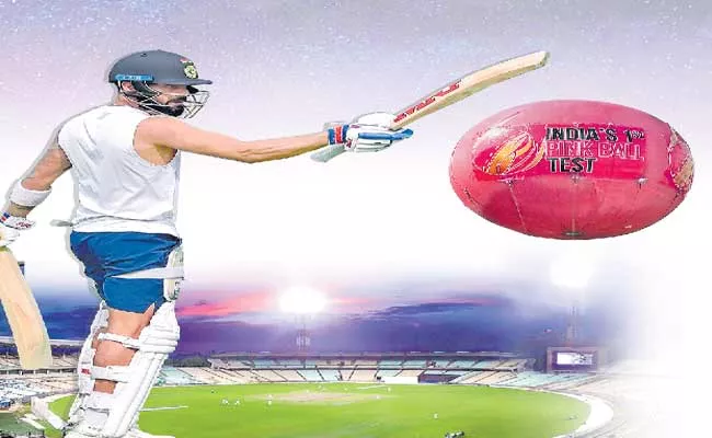 India VS Bangladesh Ready To Play Pink Ball Test - Sakshi