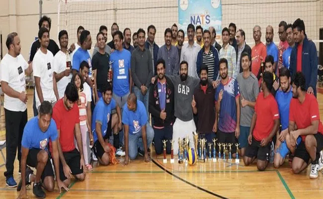 NATS Wally Ball Tournament Held In Saint Louis - Sakshi