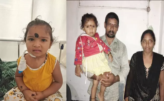 Baby Girl Suffering With Bone Cancer And Waiting For Helping Hands - Sakshi