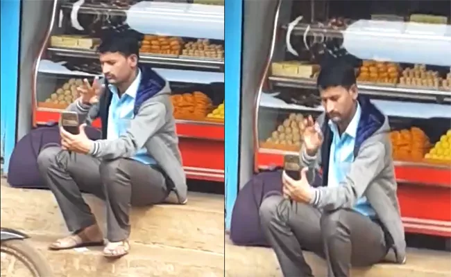 Anand Mahindra Tweet Heartwarming Video Of Speech Impaired Man - Sakshi